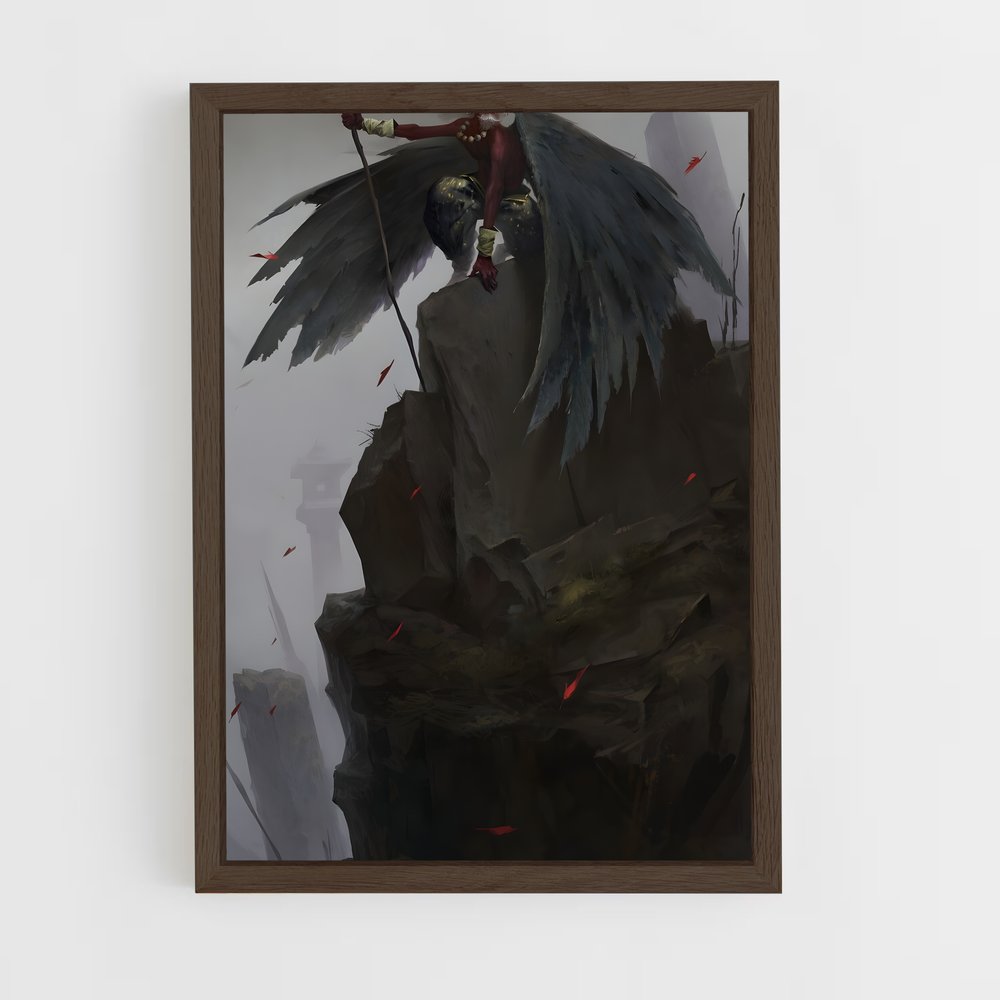 ap-tengu-1 cadre Bois foncé