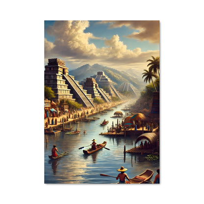 Poster Reflets d'Aztec