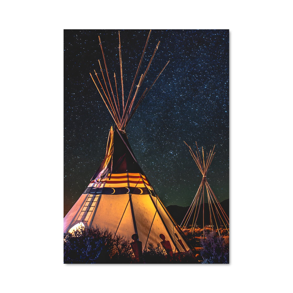 Poster Étoiles de Tipi
