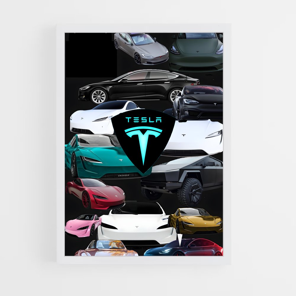 ap-tesla-2 cadre Blanc
