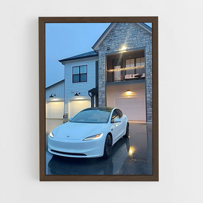 ap-tesla-4 cadre Bois foncé