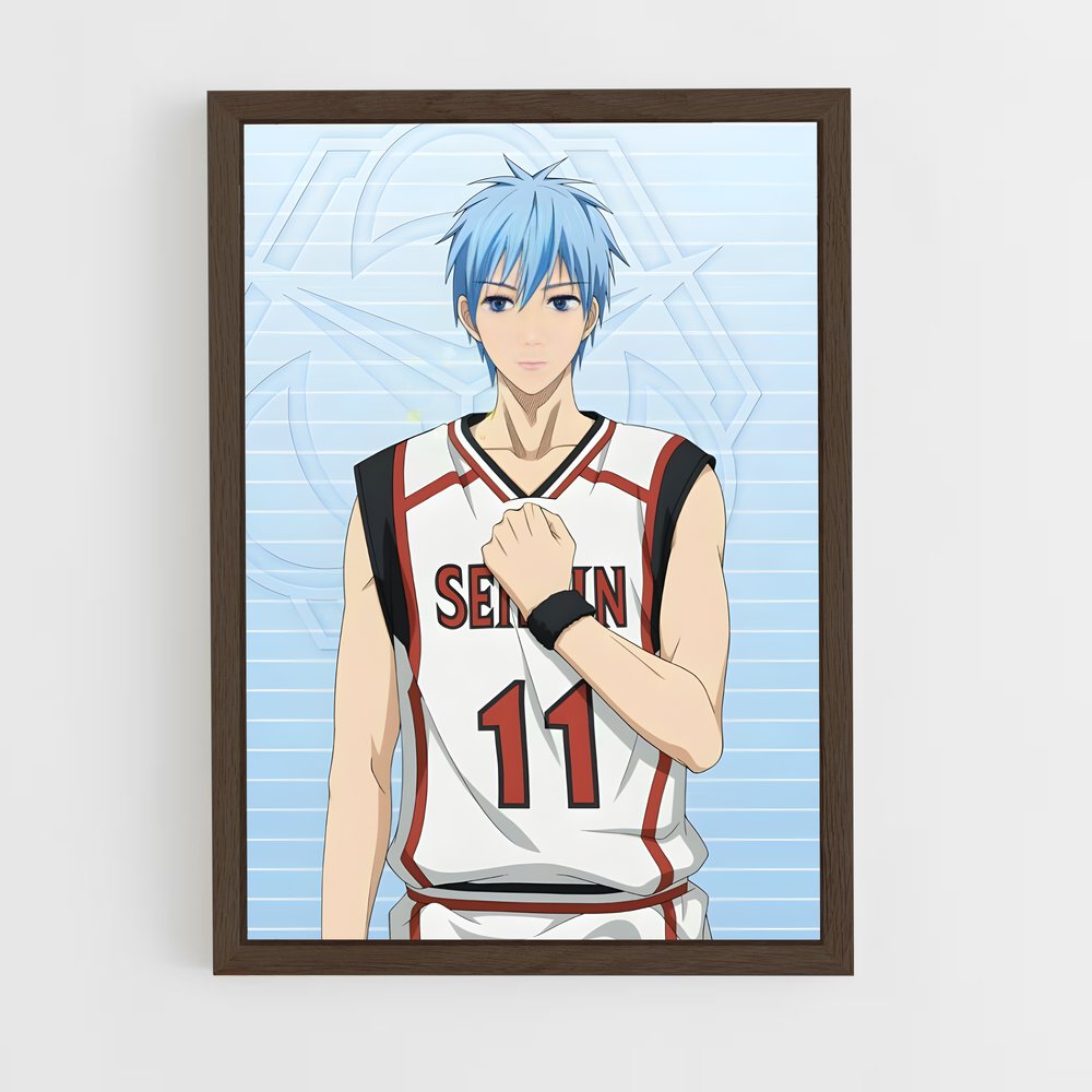 ap-tetsuya kuroko-1 cadre Bois foncé