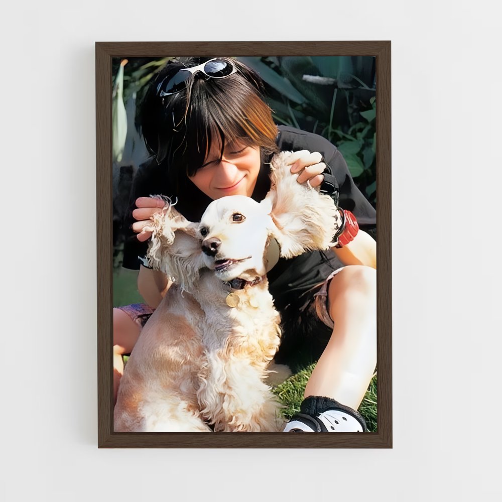 ap-tetsuya l'arc en ciel-8 cadre Bois foncé