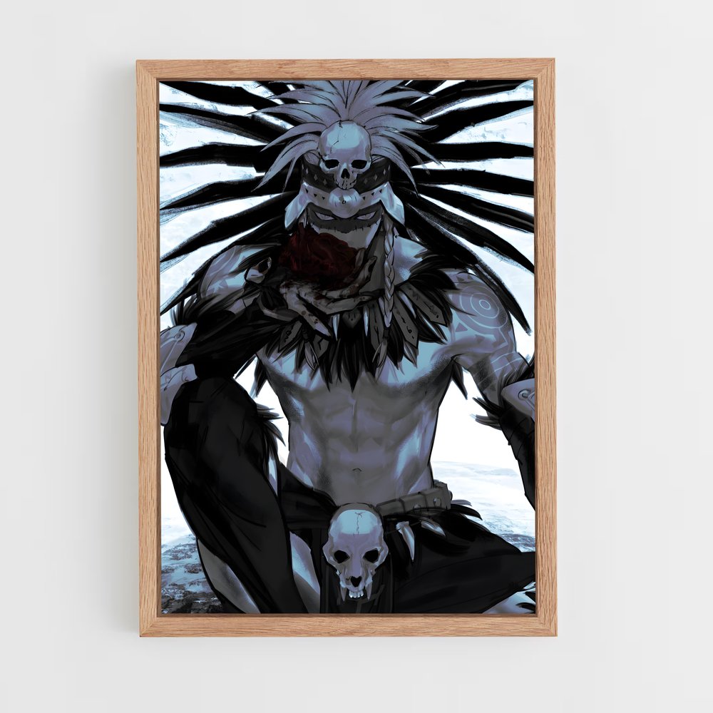 ap-tezcatlipoca-1 cadre Bois clair