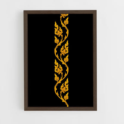 ap-thai patterns-2 cadre Bois foncé