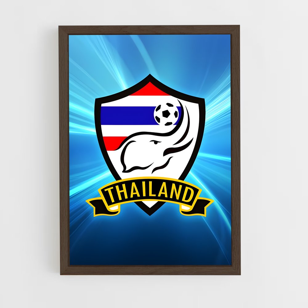 ap-thailand national football team-1 cadre Bois foncé