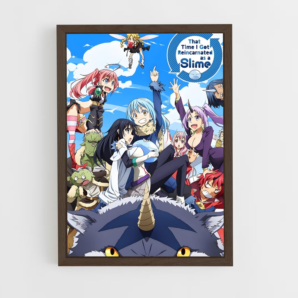 ap-that time i got reincarnated as a slime-1 cadre Bois foncé