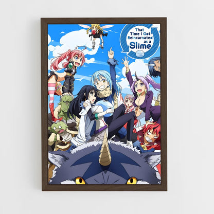 ap-that time i got reincarnated as a slime-1 cadre Bois foncé