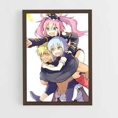 ap-that time i got reincarnated as a slime-2 cadre Bois foncé