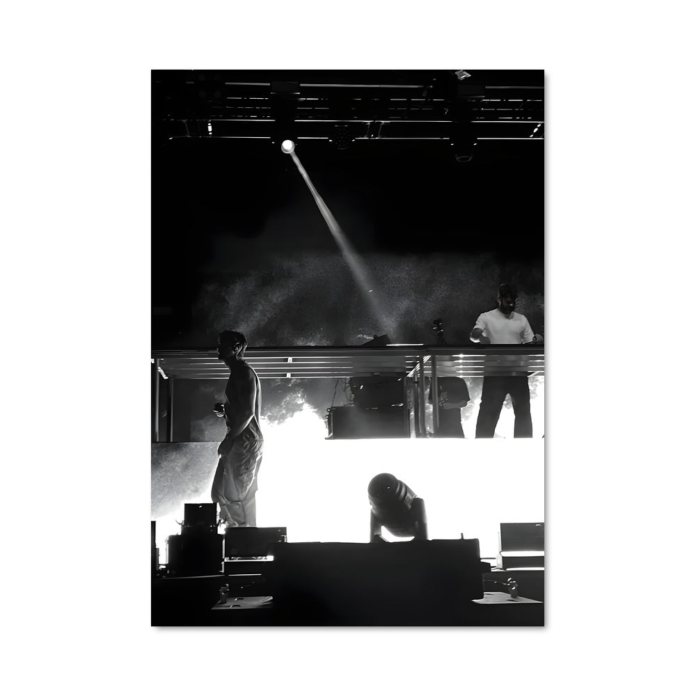 Poster Lights & Smoke