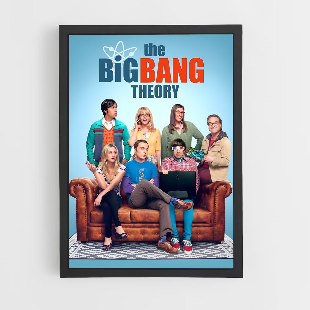 ap-the big bang theory-1 cadre Noir