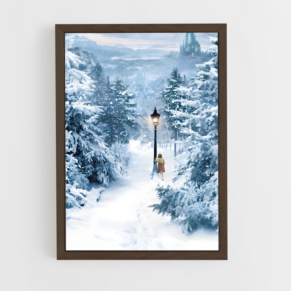ap-the chronicles of narnia-6 cadre Bois foncé