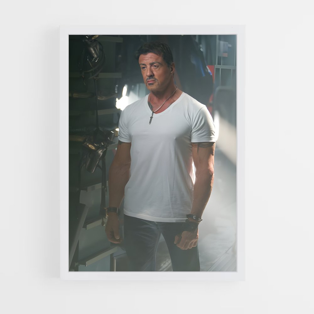 ap-the expendables-9 cadre Blanc