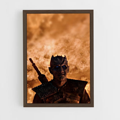 ap-the night king-2 cadre Bois foncé