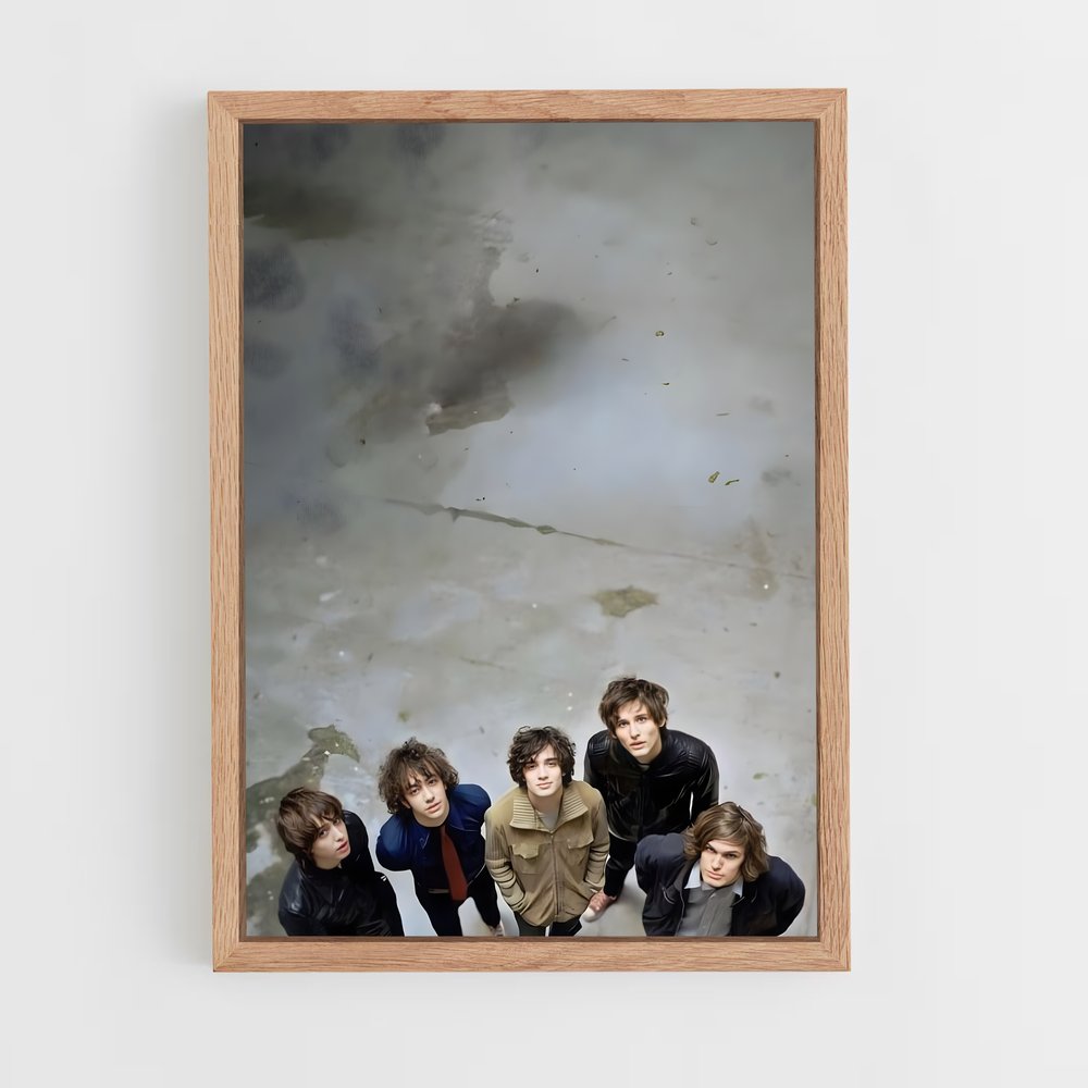 ap-the strokes-2 cadre Bois clair