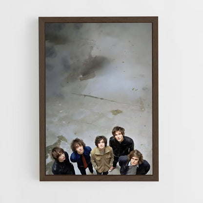 ap-the strokes-2 cadre Bois foncé