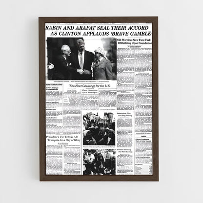 ap-the times-1 cadre Bois foncé