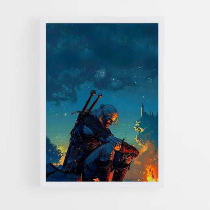 ap-the witcher-1 cadre Blanc