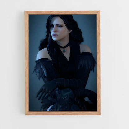 ap-the witcher-13 cadre Bois clair