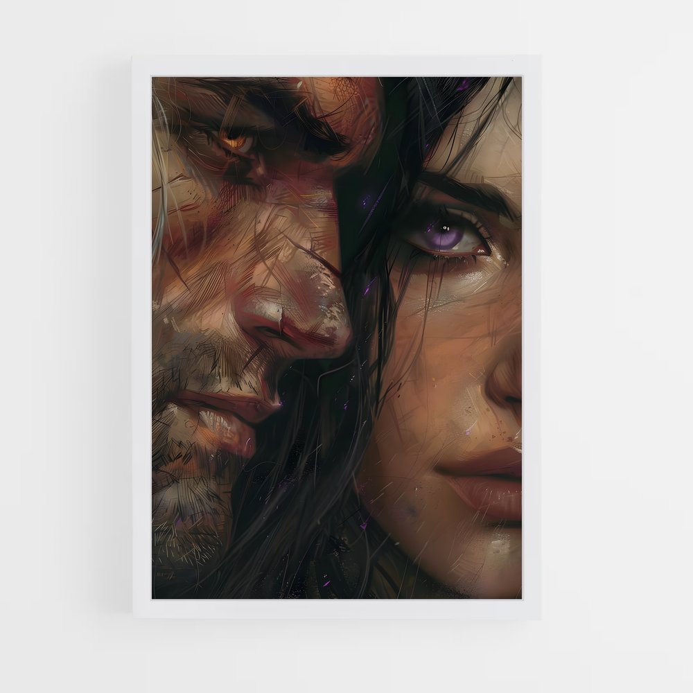 ap-the witcher-7 cadre Blanc