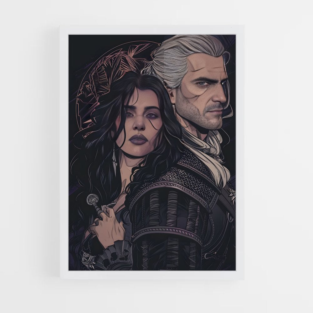 ap-the witcher-9 cadre Blanc