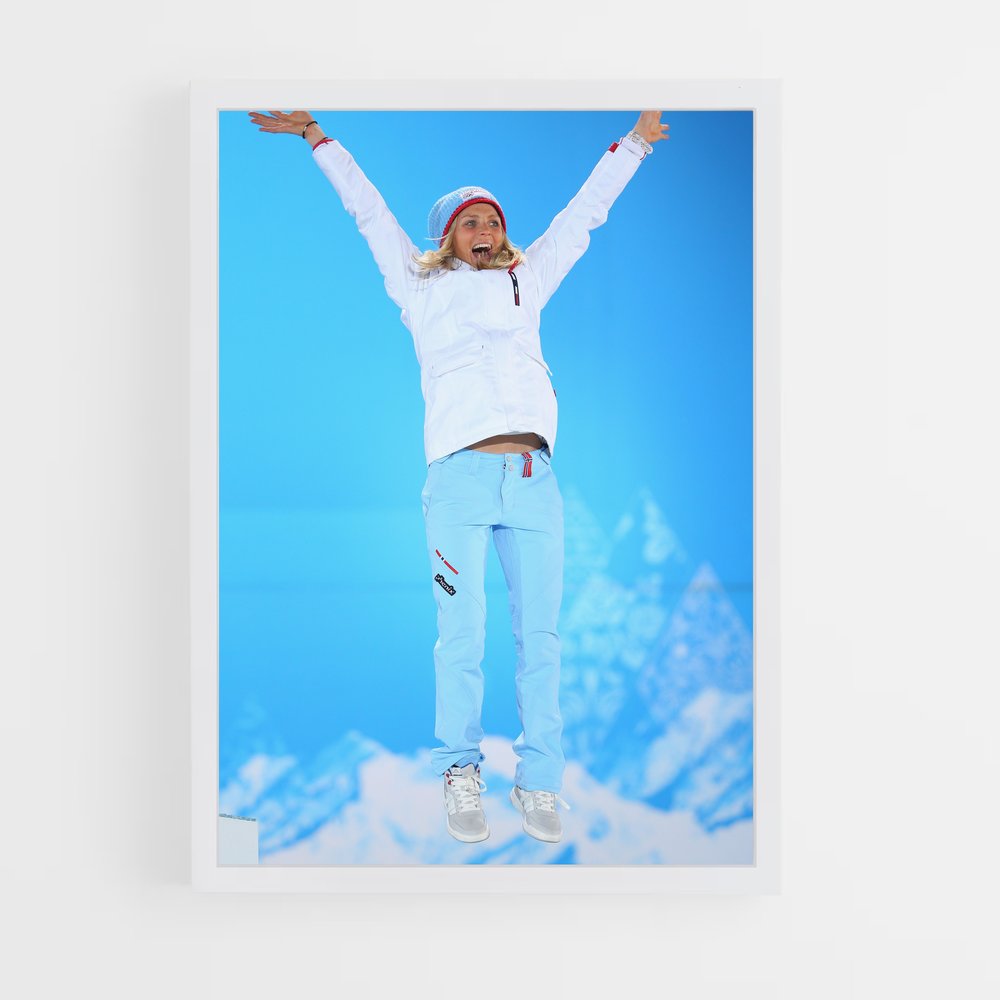 ap-therese johaug-3 cadre Blanc