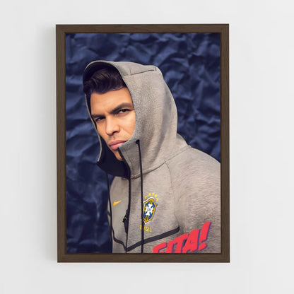 ap-thiago silva-4 cadre Bois foncé