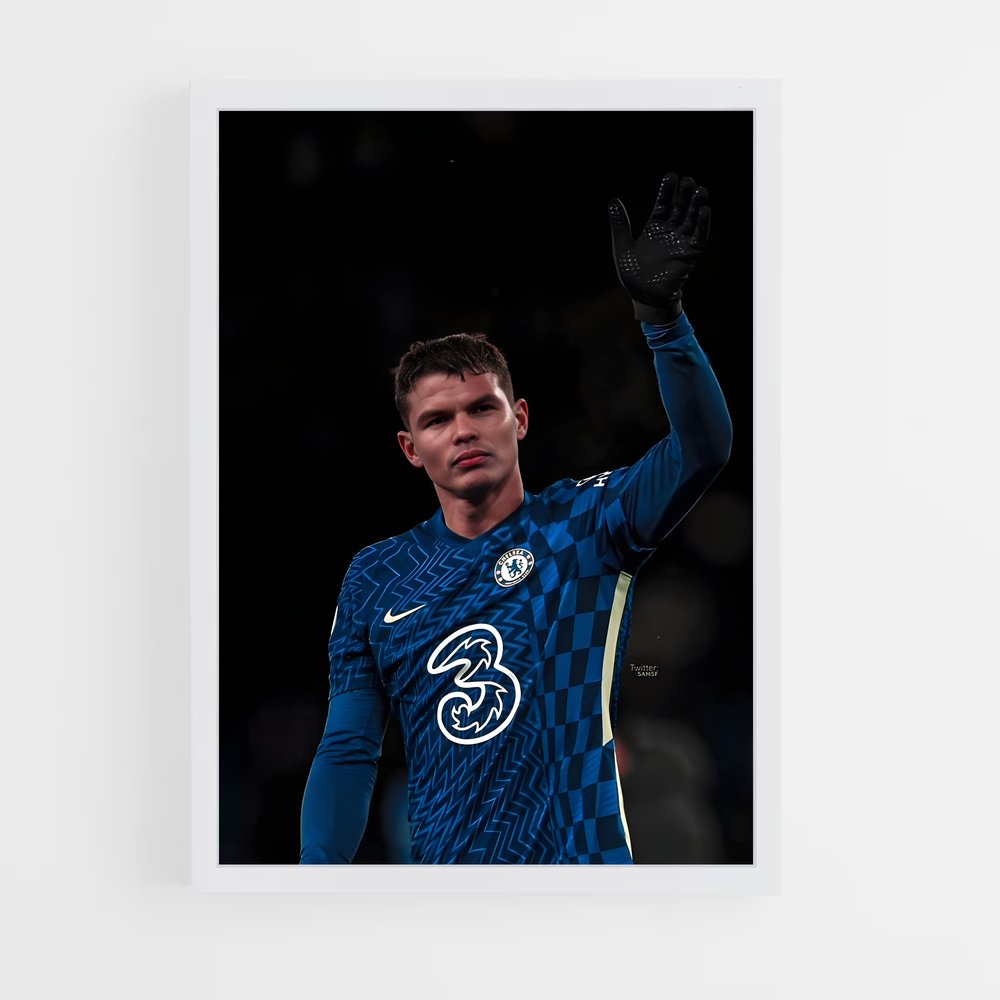 ap-thiago silva-5 cadre Blanc