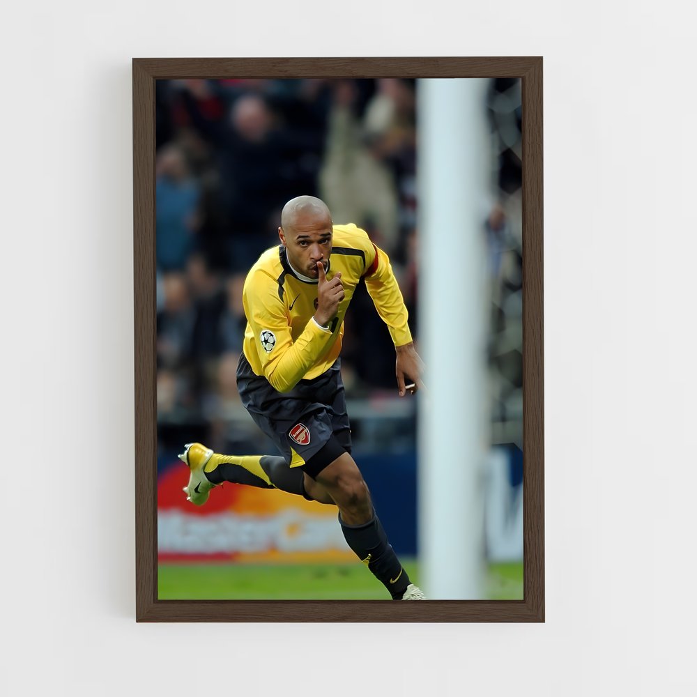 ap-thierry henry-1 cadre Bois foncé