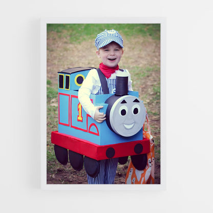 ap-thomas the tank engine-2 cadre Blanc