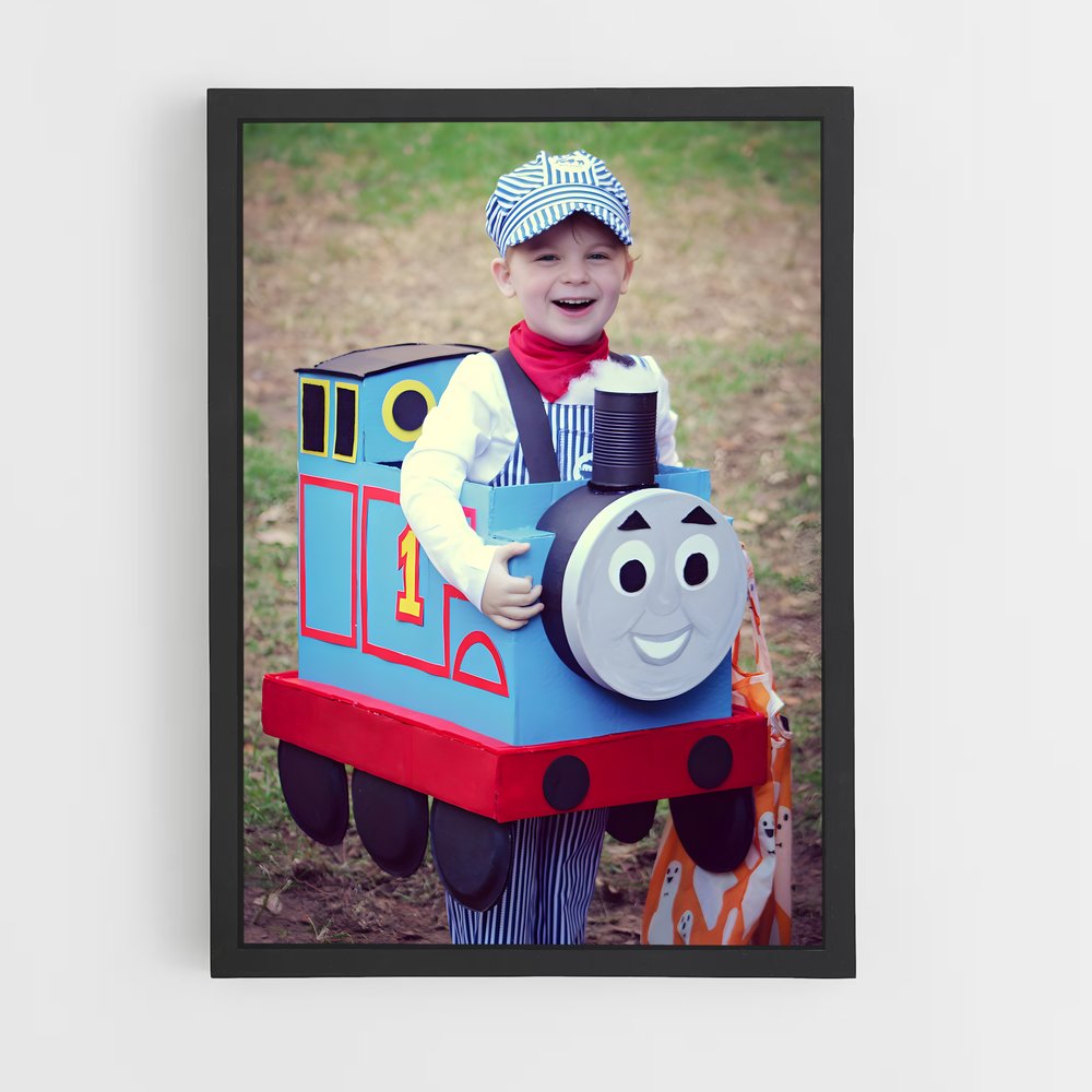 ap-thomas the tank engine-2 cadre Noir