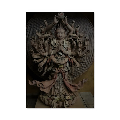 Poster Thousand arm buddha 16087