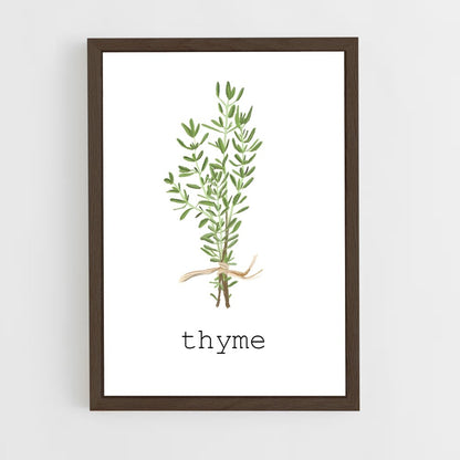 ap-thyme-5 cadre Bois foncé