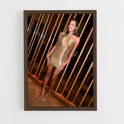 ap-tiffany haddish-4 cadre Bois foncé
