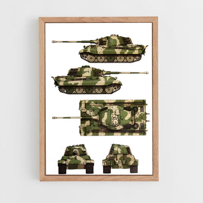 ap-tiger ii-2 cadre Bois clair