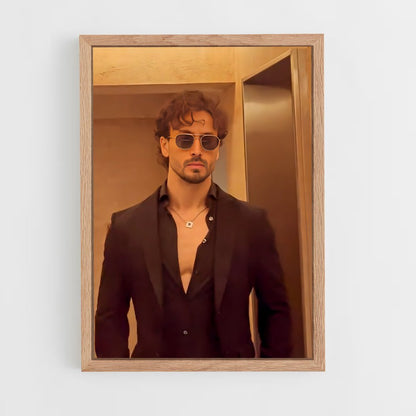 ap-tiger shroff-1 cadre Bois clair