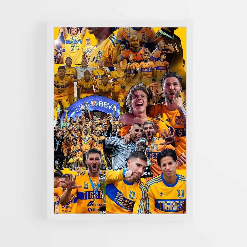 ap-tigres uanl-6 cadre Blanc