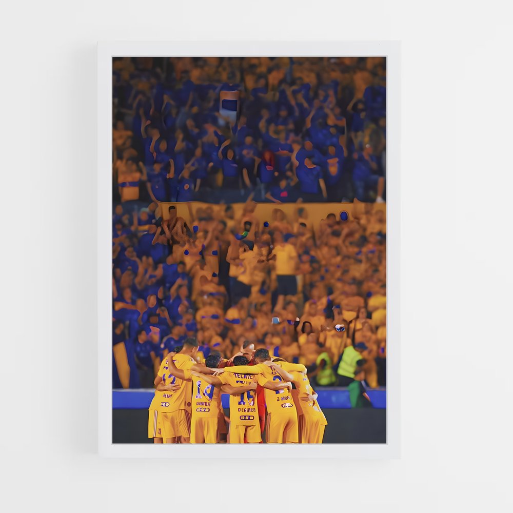 ap-tigres uanl-8 cadre Blanc