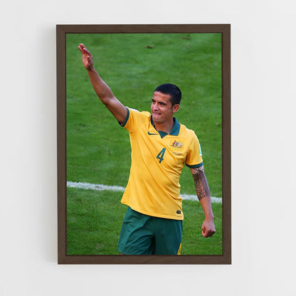 ap-tim cahill-1 cadre Bois foncé