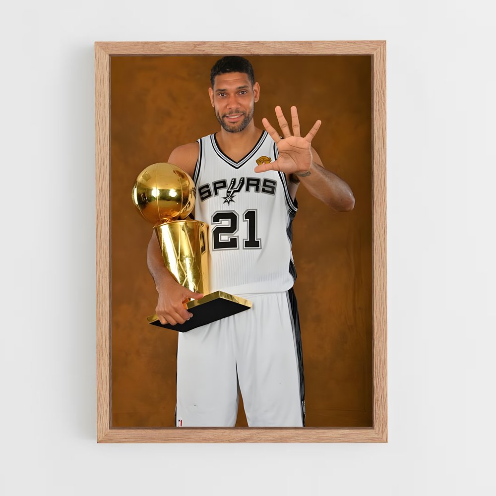 ap-tim duncan-7 cadre Bois clair