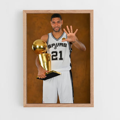 ap-tim duncan-7 cadre Bois clair