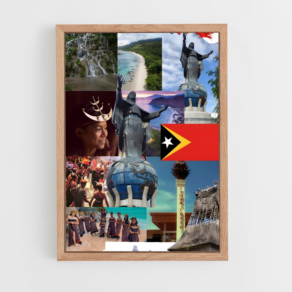 ap-timor leste-3 cadre Bois clair