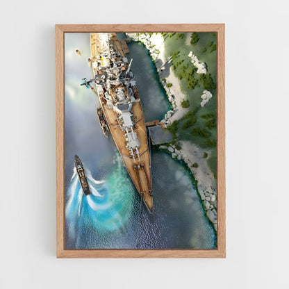 ap-tirpitz-1 cadre Bois clair