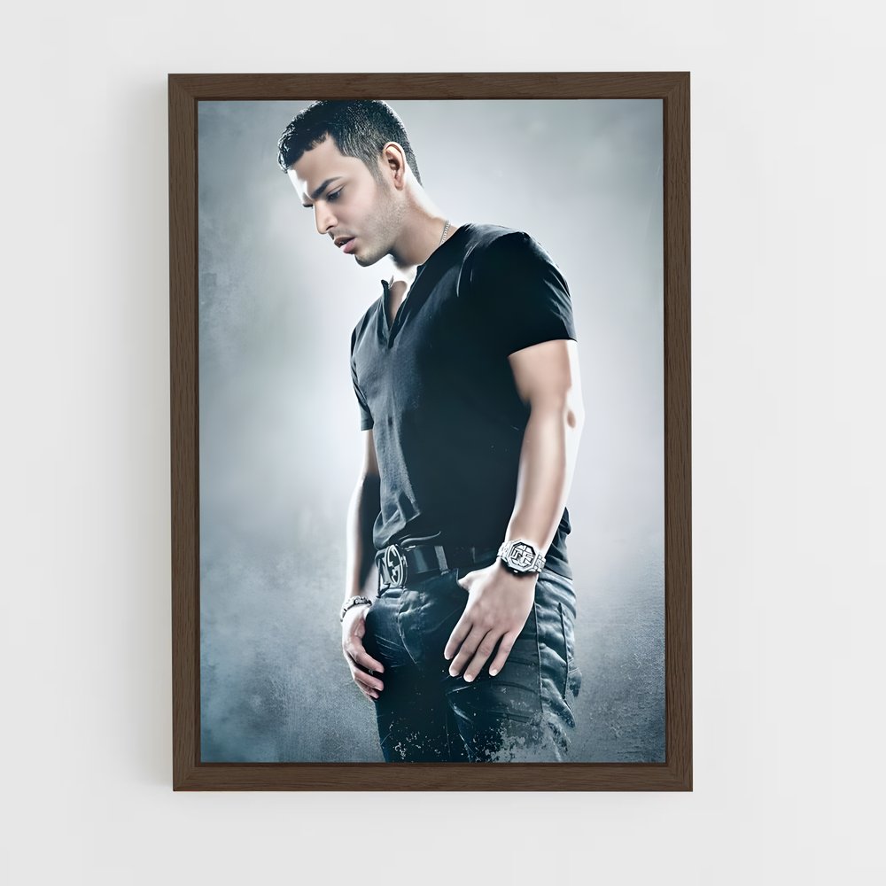 ap-tito el bambino-1 cadre Bois foncé