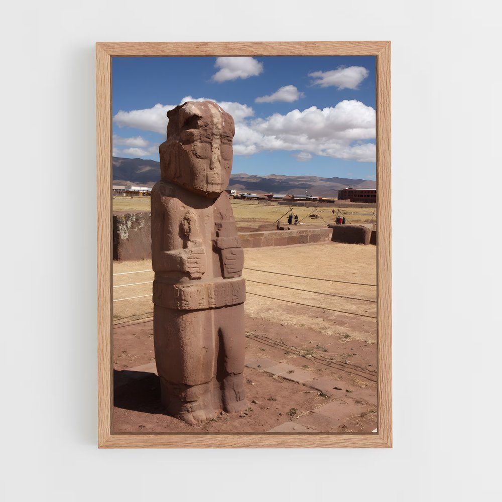 ap-tiwanaku-3 cadre Bois clair