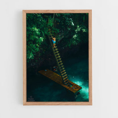 ap-to sua ocean trench-3 cadre Bois clair