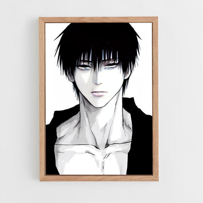 ap-toji fushiguro-4 cadre Bois clair