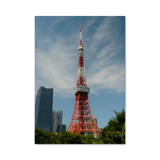 Poster Tokyo en Rouge