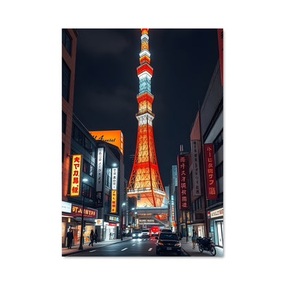 Poster Tokyo tower 88364