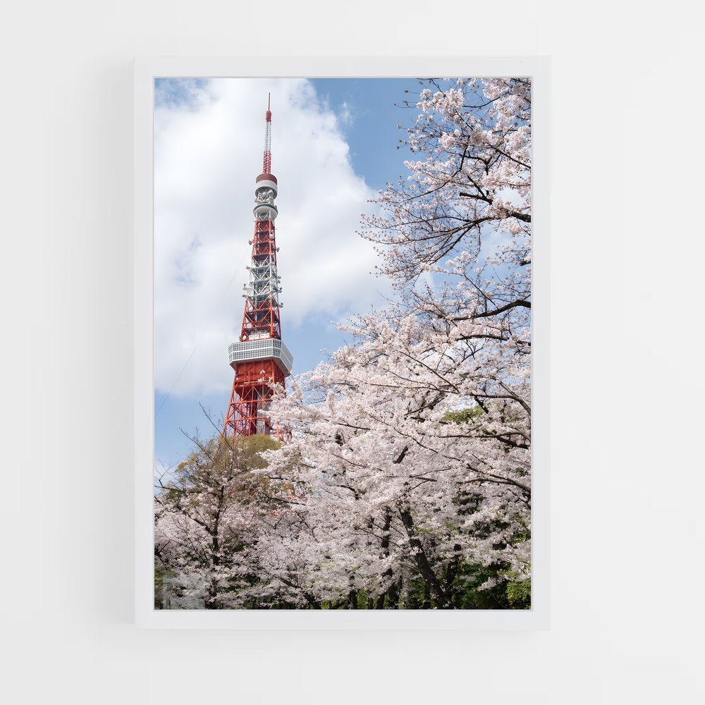 ap-tokyo tower-4 cadre Blanc
